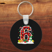 Number 6 Funny 67 Six Seven Meme Matching Couple C Sleutelhanger (Voorkant)