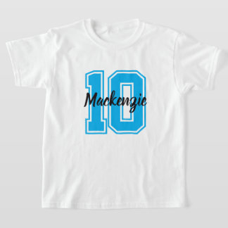 Number And Name Personalized  T-shirt