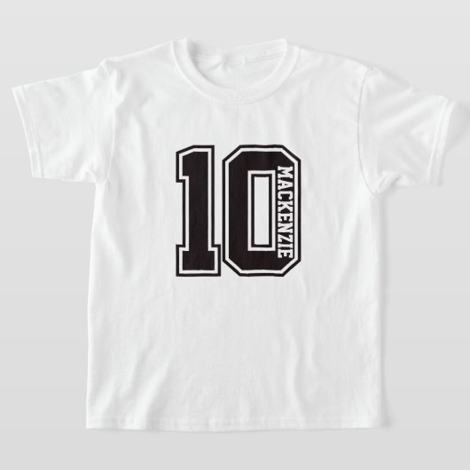 Number And Name Personalized  T-shirt (Laagn)