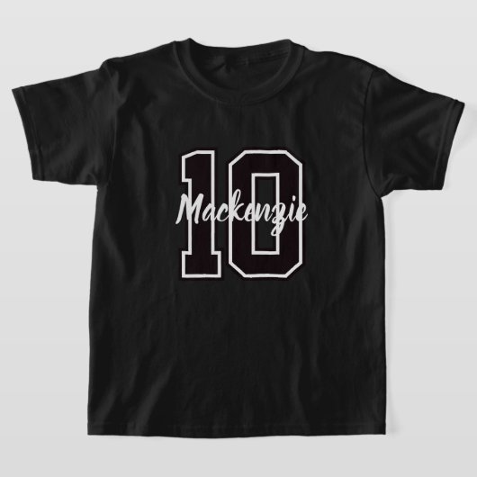 Number And Name Personalized  T-shirt (Laagn)