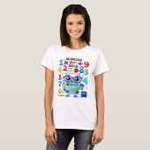 Number Day 2026 Cute Calculator Math T Shirt (Voorkant volledig)