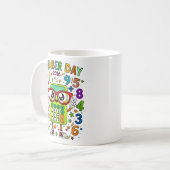 Number Day 2026 Cute Maths Calculator Mug (Devant gauche)