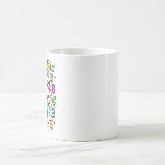 Number Day 2026 Cute Maths Calculator Mug (Centre)