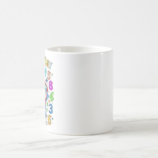 Number Day 2026 Cute Maths Calculator Mug (Centre)
