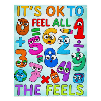 Number Day 2026 Green Calculator Math Design Perfect Poster