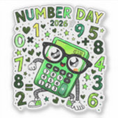 Number Day 2026 Maths Sticker for Kids (Devant)
