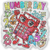 Number Day 2026 Maths Sticker for Kids UK (Devant)