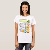 Number Day Classic Calculator Math T Shirt (Voorkant volledig)