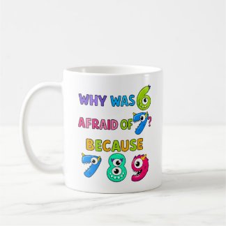Number Day Maths Joke Mug | 7 8 9 Funny