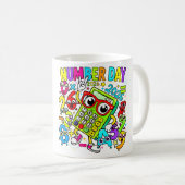 Number Day Maths Mug | Colourful Numbers (Devant droit)