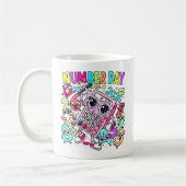 Number Day Maths Mug | Cute Calculator Design (Gauche)