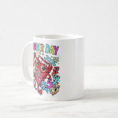 Number Day Maths Mug | Fun Calculator Character (Devant gauche)