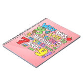 Number Day Maths Notebook | Funny Numbers Joke Notitieboek (Linkerzijde)