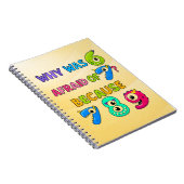 Number Day Maths Notebook | Funny Numbers Joke Notitieboek (Rechterzijde)