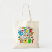 Number Day Tote Bag | Funny Maths Numbers (Devant)