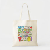 Number Day Tote Bag | Funny Maths Numbers (Voorkant)