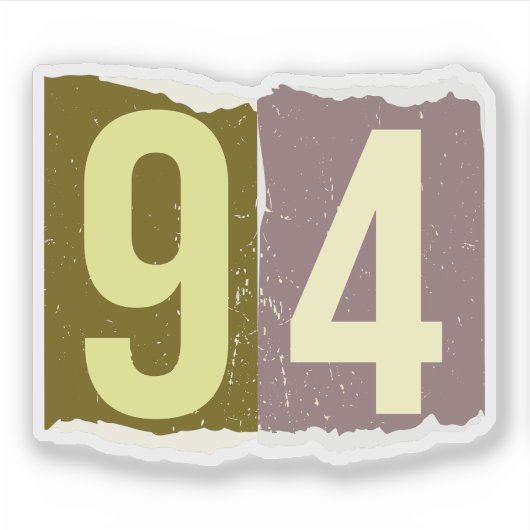 Number Magazine Ransom 94 Sticker (Voorkant)