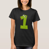Number One Counting math Costume T-shirt (Voorkant)