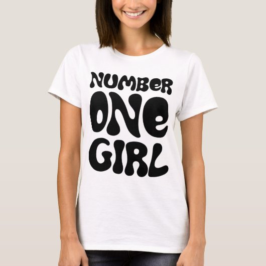 Number One Girl T-shirt (Devant)