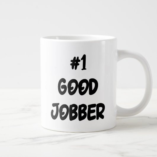 Number One Good Jobber Cat Specialty Mug (Droite)