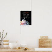 Numbers 6:24 Lord bless you Poster (Keuken)