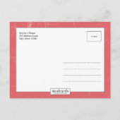 NUMBERS Carte de sauvegarde de date (Dos)