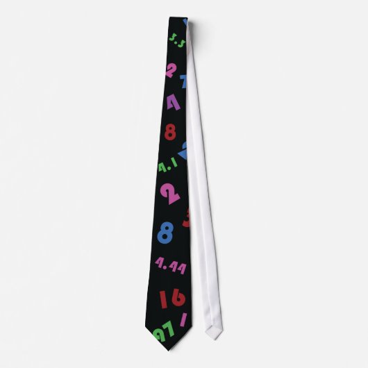 Numberwang NeckTie Stropdas (Voorkant)
