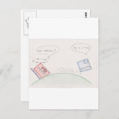 Numerator Vs-teller Briefkaart (Voorkant / Achterkant)