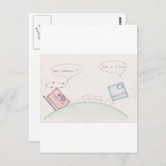 Numerator Vs-teller Briefkaart (Voorkant / Achterkant)