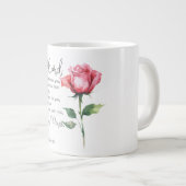 Numeri 6:24-26 De Here zegene u Roos Extra Grote Beker (Voorkant rechts)