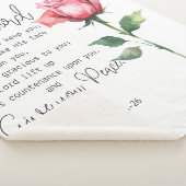 Numeri 6:24-26 De Here zegene u Roos Sherpa Deken (3/4)