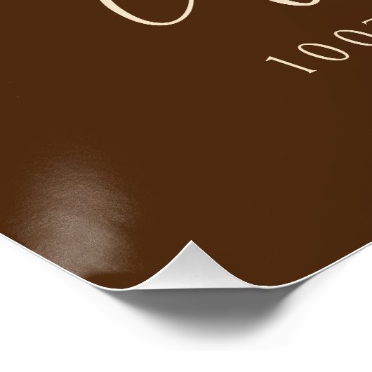 NUMÉRIQUE 100e anniversaire Citrouille Affiche de  (Coin)