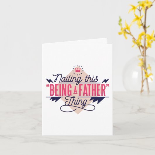 Numérisation de cette carte de Fête des pères (Fleur jaune)