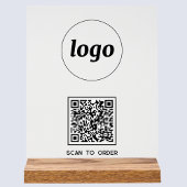 Numérisation simple du code QR du logo pour comman
