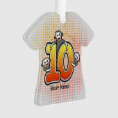 Numéro 10 du singe de réserve (devant)