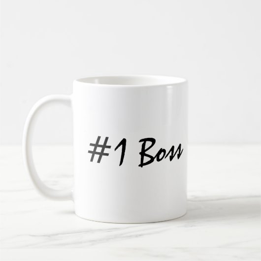 Numéro 1 Mug de café du patron (Gauche)