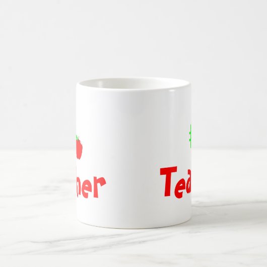 Numéro 1 Mug de l'enseignant, Meilleur cadeau de l (Centre)