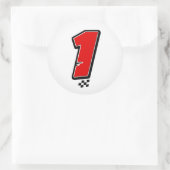 Numéro 1 - Sticker (Sac)
