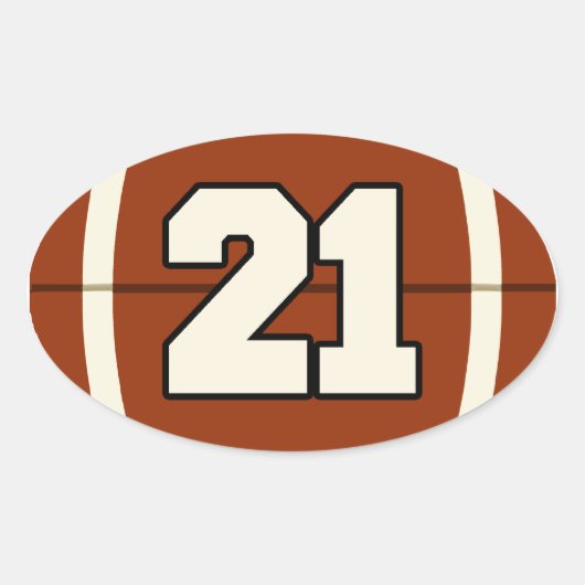 Numéro 21 Sticker (Devant)