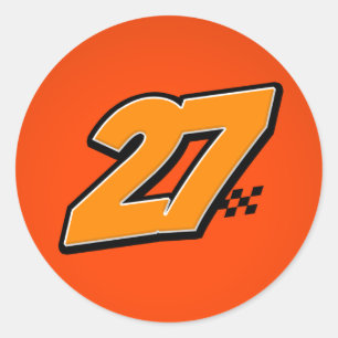 Numéro 27 - Sticker