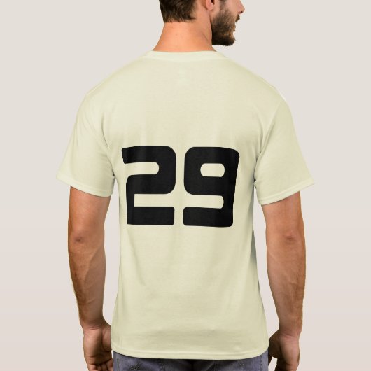 Numéro 29 T-shirt (Dos)
