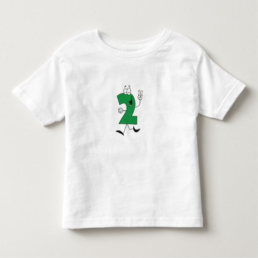 Numéro 2e Anniversaire Tshirts et cadeaux (Devant)