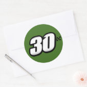 Numéro 30 - Autocollant (Enveloppe)