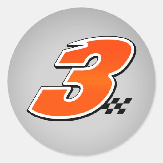 Numéro 3 - Sticker (Devant)