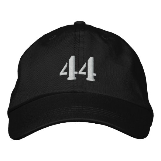 Numéro 44 Casquette ajustable personnalisé (Devant)