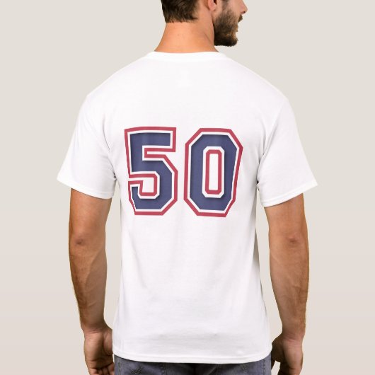 Numéro 50 T-shirt (Dos)