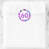 Numéro 60 - Sticker rond (Sac)