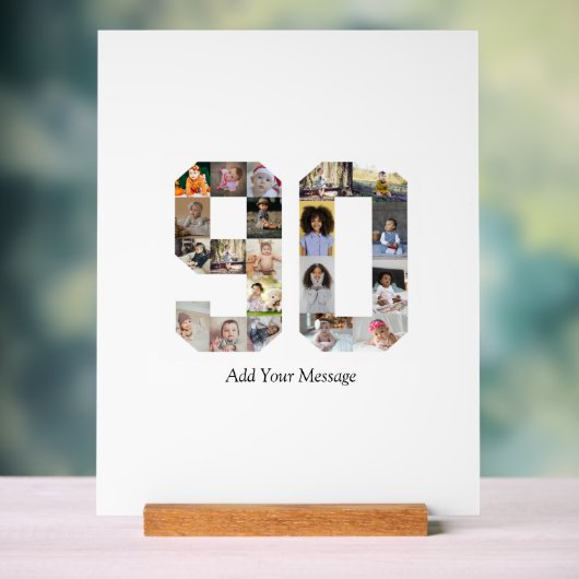 Numéro 90 - Collage photo (Neutre)