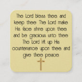 Numéro de carte 6:24-26 (Devant)