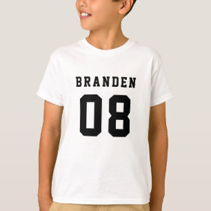 Numéro de garçon TShirt
